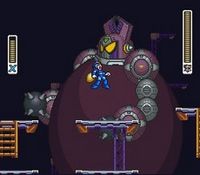 une photo d'Ã©cran de Mega Man X-2 sur Nintendo Super Nes